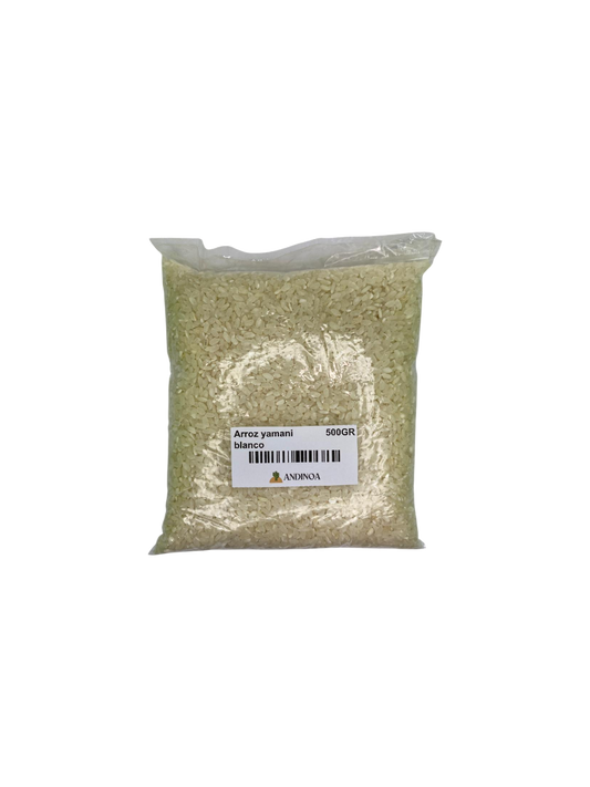 Arroz yamani blanco 500gr.