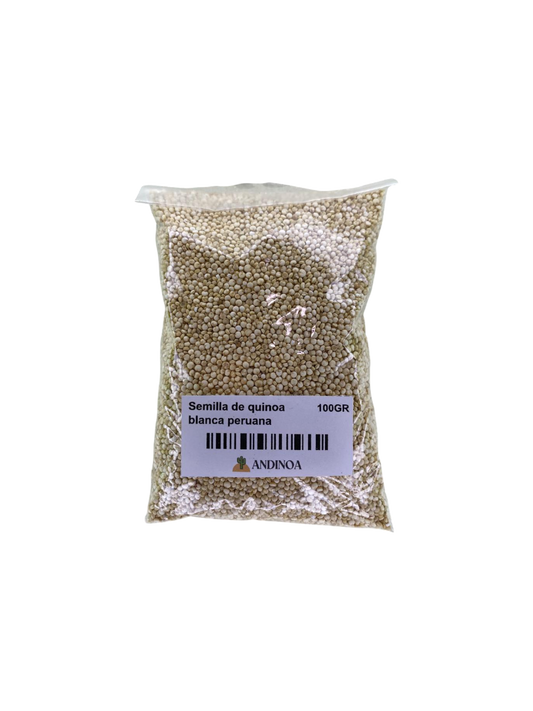 Semillas de quinoa blanca peruana 100gr.