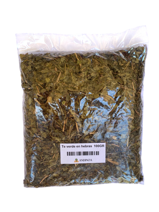 Te verde en hebras 100gr.